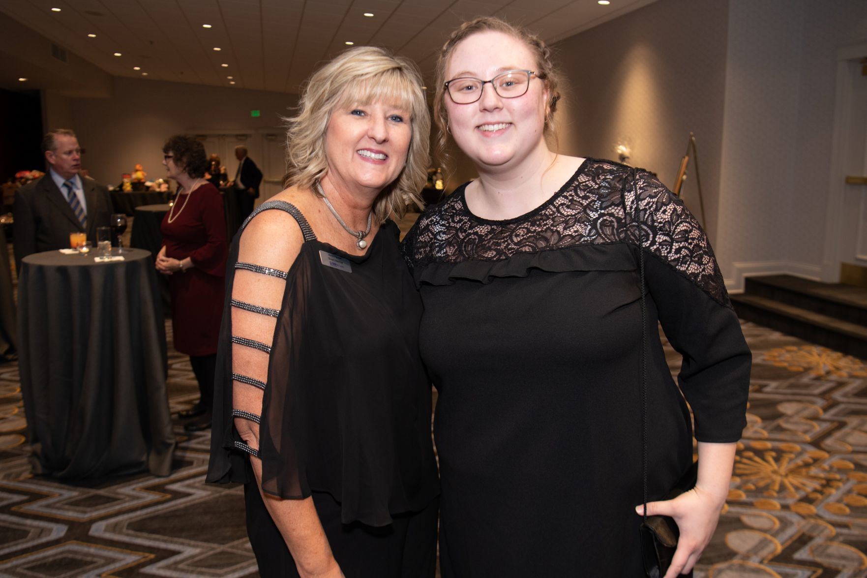 Board member Anne Pennell and Kathryn Pennell
